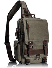 Load image into Gallery viewer, Tourya Canvas Crossbody Bags for Men Women