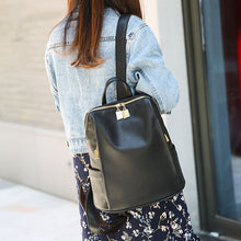 Load image into Gallery viewer, Women Backpack for School Style Leather Bag