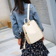 Load image into Gallery viewer, Women Backpack for School Style Leather Bag