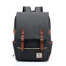 Load image into Gallery viewer, Fashion Vintage Laptop Backpack Women Canvas Bags  Men