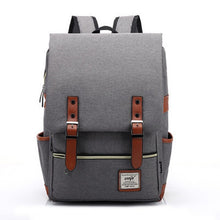 Load image into Gallery viewer, Fashion Vintage Laptop Backpack Women Canvas Bags  Men