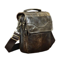 Load image into Gallery viewer, Quality Original Leather Male Casual Shoulder Messenger bag