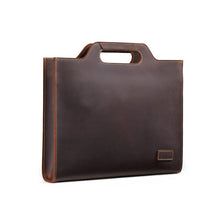 Load image into Gallery viewer, New Genuine Leather Men's Handbags  Retro Crazy Horse Leather Men Tote Bag Shoulder Messenger Business Men Briefcase Laptop Bags