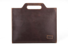 Load image into Gallery viewer, New Genuine Leather Men's Handbags  Retro Crazy Horse Leather Men Tote Bag Shoulder Messenger Business Men Briefcase Laptop Bags