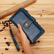 Load image into Gallery viewer, Long Leather Female Clutch Purse Cellphone Bag