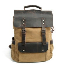 Load image into Gallery viewer, Hot New Multifunction Fashion Men Backpack Vintage Canvas Backpack