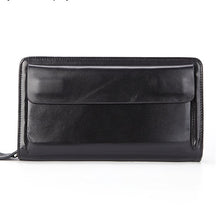 Load image into Gallery viewer, Business Genuine Leather Clutch Wallet Men