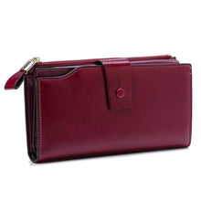 Load image into Gallery viewer, Fashion Genuine Leather Women Wallet Female