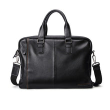 Load image into Gallery viewer, 2019 New Natural Cowskin 100% Genuine Leather Men's Briefcase