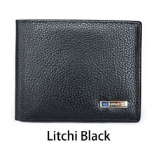 Load image into Gallery viewer, Smart Wallet Men Genuine Leather High Quality