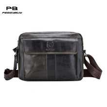 Load image into Gallery viewer, BULLCAPTAIN Genuine Leather Men Bag Casual Business Man
