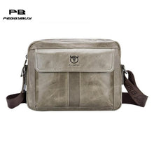 Load image into Gallery viewer, BULLCAPTAIN Genuine Leather Men Bag Casual Business Man