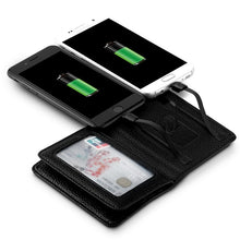Load image into Gallery viewer, 2019 Men Women Smart Wallet With USB F Charging Wallet