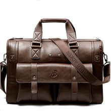 Load image into Gallery viewer, New Luxury Cow Genuine Leather Business Men's Briefcase