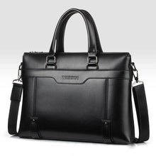Load image into Gallery viewer, Business Men's Briefcase Bag PU Leather Handbag