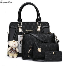 Load image into Gallery viewer, Soperwillton Luxury Handbags Women Bag Set