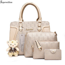 Load image into Gallery viewer, Soperwillton Luxury Handbags Women Bag Set