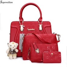 Load image into Gallery viewer, Soperwillton Luxury Handbags Women Bag Set