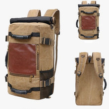 Load image into Gallery viewer, Large Capacity men's backpack Travel Bag sports Casual canvas Backpacks
