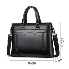 Load image into Gallery viewer, Business Men's Briefcase Bag PU Leather Handbag