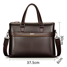 Load image into Gallery viewer, Business Men's Briefcase Bag PU Leather Handbag