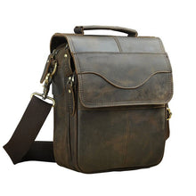 Load image into Gallery viewer, Quality Original Leather Male Casual Shoulder Messenger bag