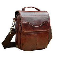 Load image into Gallery viewer, Quality Original Leather Male Casual Shoulder Messenger bag