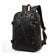 Load image into Gallery viewer, XIAODOO Travel Leather Backpack For Men Casual waterproof Backpack
