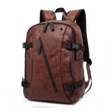 Load image into Gallery viewer, XIAODOO Travel Leather Backpack For Men Casual waterproof Backpack