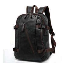 Load image into Gallery viewer, XIAODOO Travel Leather Backpack For Men Casual waterproof Backpack