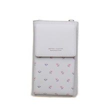 Load image into Gallery viewer, Fashion Women Ring Chain Purse New Long Matter Leather