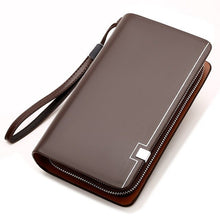 Load image into Gallery viewer, Luxury Brand Men Clutch Bag Leather Long Purse