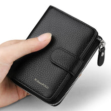 Load image into Gallery viewer, Men Wallet Short Accordion Credit Card Holder Purse