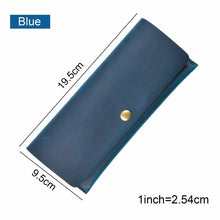 Load image into Gallery viewer, Genuine Leather Long Wallet Men Muliti-card Holder Bifold